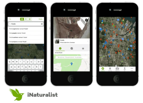 iNaturalist-travel-app-features